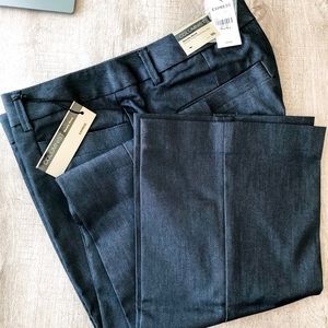 NWT EXPRESS Columnist Barely Boot Dress Pants 10L